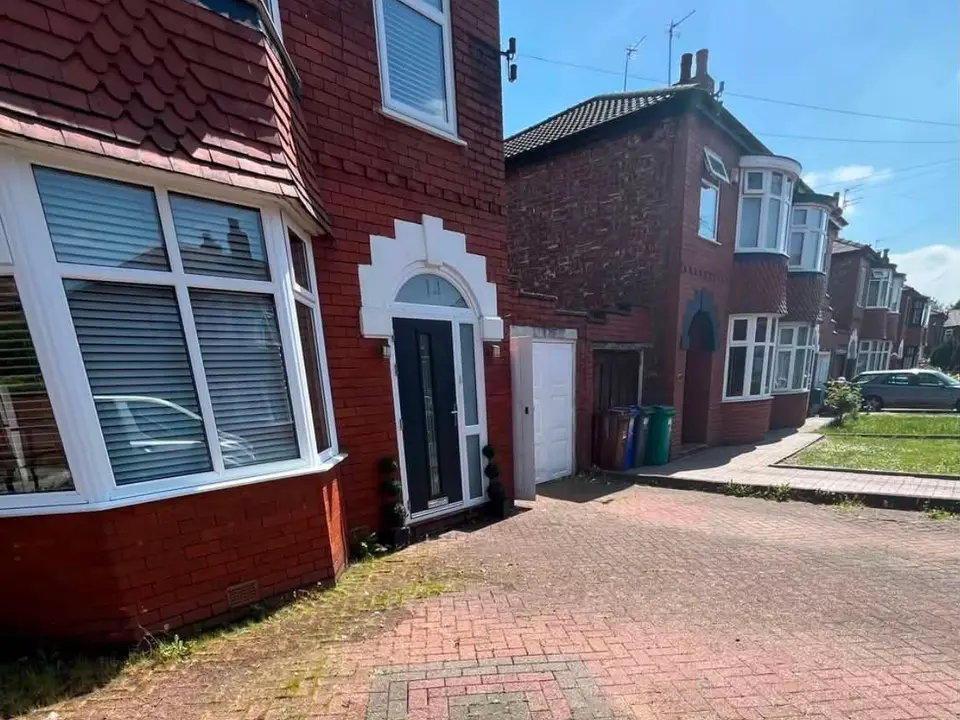 Before block paving driveway clean